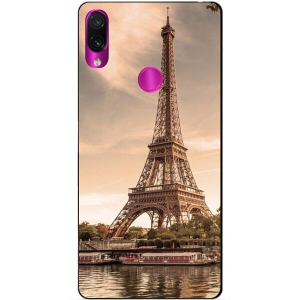 

Бампер силиконовый чехол Candy для Xiaomi Redmi 7 Париж