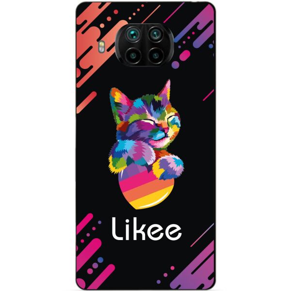 

Силиконовый бампер чехол Candy для Xiaomi Mi 10t Lite с рисунком Likee