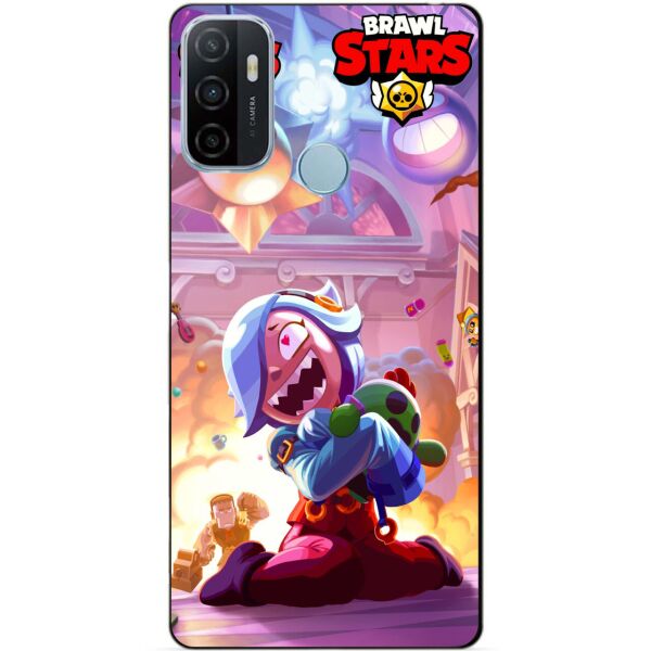 

Силиконовый бампер чехол Candy для Oppo A53 Бравл Старс Парк старр Колетт