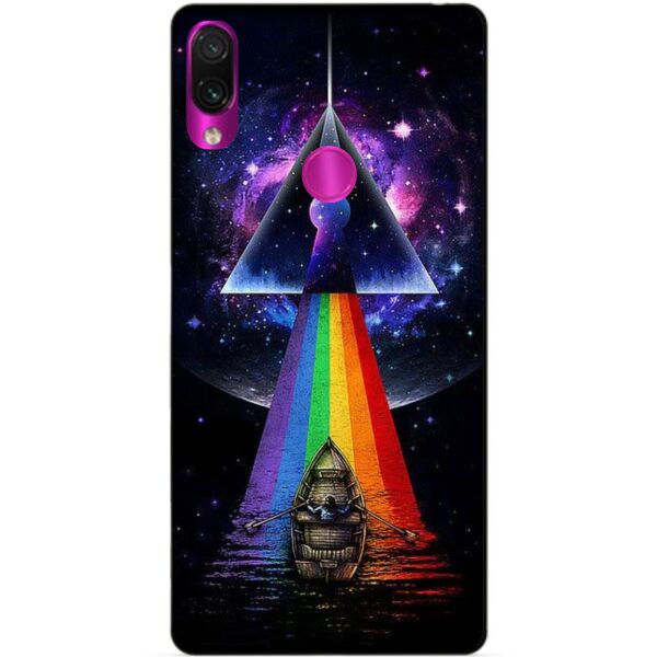 

Бампер силиконовый чехол Candy для Xiaomi Redmi 7 с рисунком Лодка