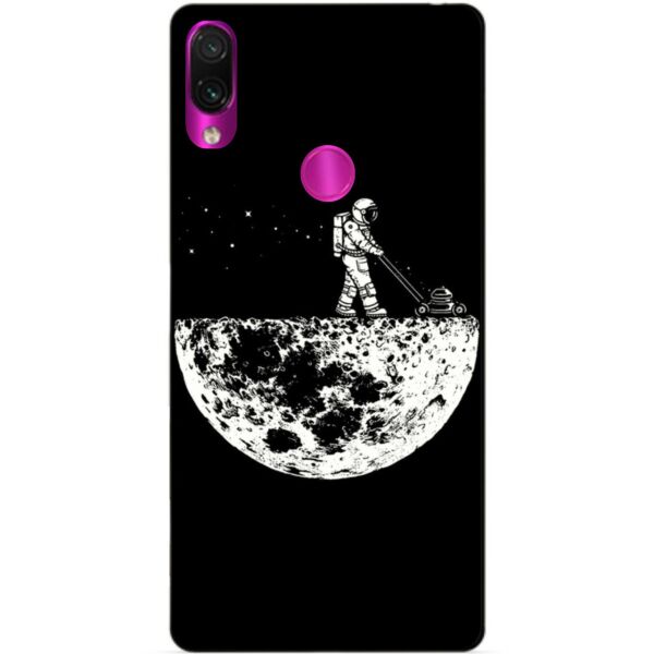 

Бампер силиконовый чехол Candy для Xiaomi Redmi 7 с рисунком Лунокосилка