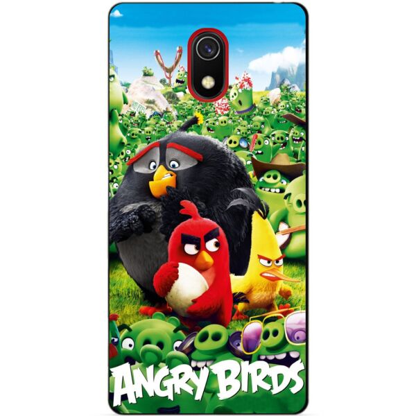

Бампер силиконовый чехол Candy для Xiaomi Redmi 8a с рисунком Angri Birds Свиньи