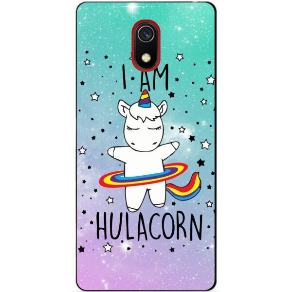 

Бампер силиконовый чехол Candy для Xiaomi Redmi 8a с рисунком Единорог