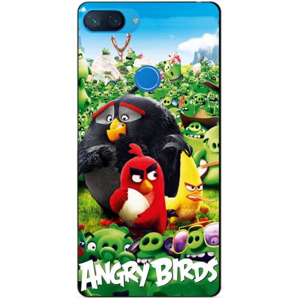 

Силиконовый бампер чехол Candy для Xiaomi Mi 8 Lite с рисунком Angry Birds Свиньи