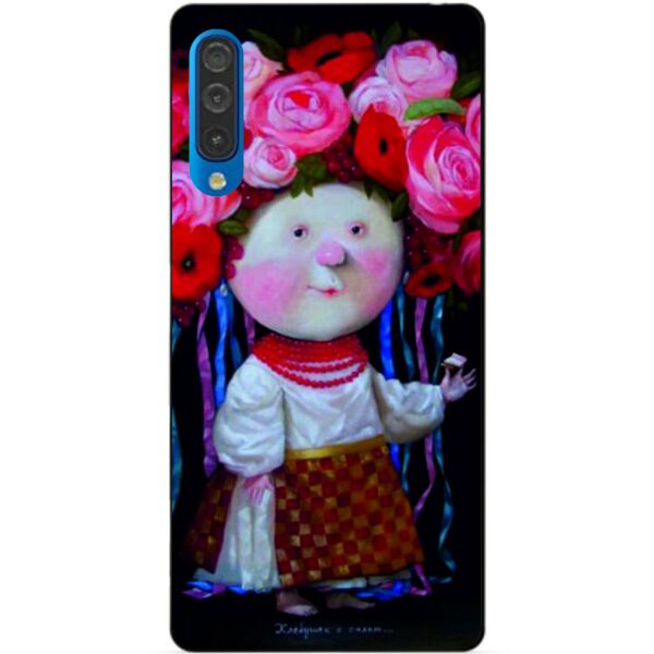

Силиконовый чехол Candy для Xiaomi Mi A3 Lite с рисунком Гапчинская Украиночка