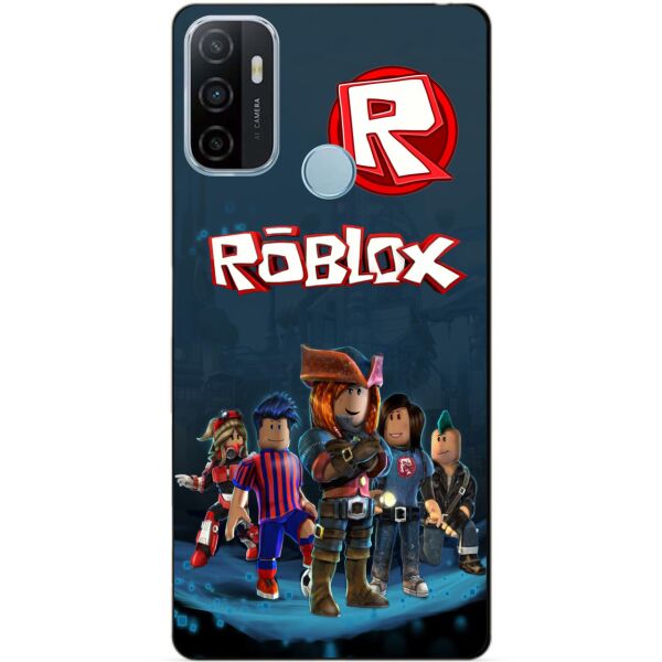 

Силиконовый бампер чехол Candy для Oppo A53 с рисунком Roblox