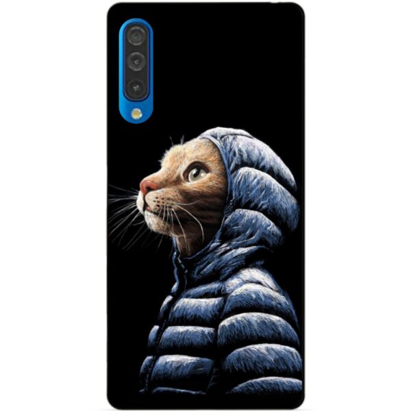 

Силиконовый чехол Candy для Xiaomi Mi A3 Lite с рисунком Кот в куртке