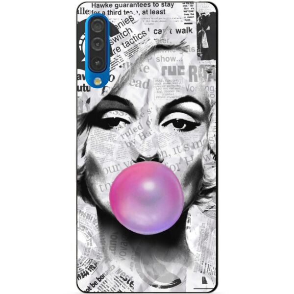 

Силиконовый чехол Candy для Xiaomi Mi A3 Lite с рисунком Монро с жвачкой