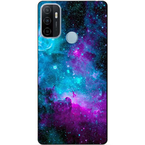 

Силиконовый бампер чехол Candy для Oppo A53 с рисунком Галактика