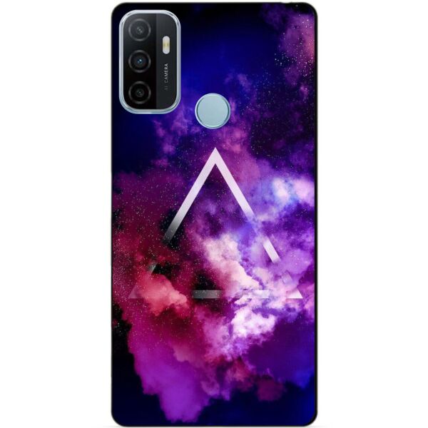 

Силиконовый бампер чехол Candy для Oppo A53 с рисунком Космос