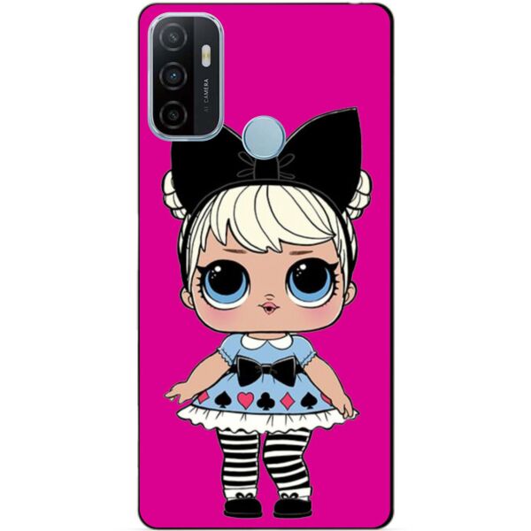 

Силиконовый бампер чехол Candy для Oppo A53 с рисунком Кукла Lol