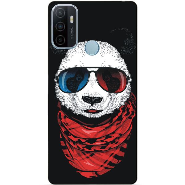

Силиконовый бампер чехол Candy для Oppo A53 с рисунком Панда