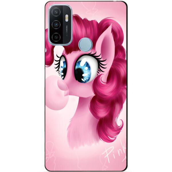 

Силиконовый бампер чехол Candy для Oppo A53 с рисунком Пони Пинки Пай