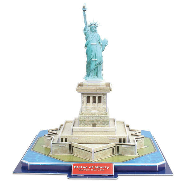 

3D Пазли картон (СТАТУЯ СВОБОДИ) ZEINDUSTRY TOYS 168-B6 (6961010220205)