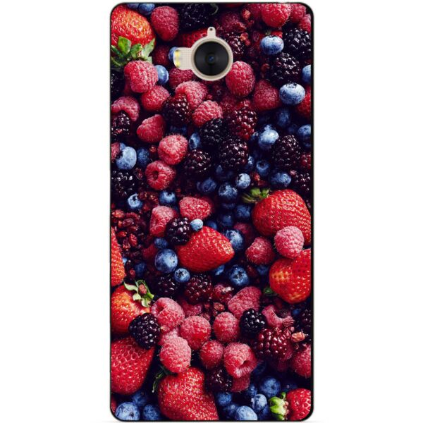 

Чехол силиконовый Candy для Huawei Y5 2017 с рисунком Ягоды