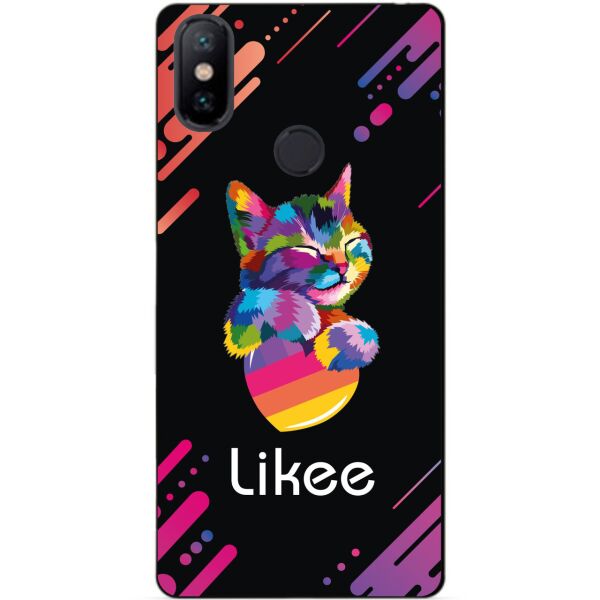 

Силиконовый бампер чехол Candy для Xiaomi Mi 8 с рисунком Likee