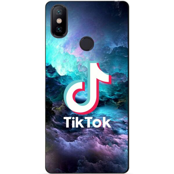 

Силиконовый бампер чехол Candy для Xiaomi Mi 8 с рисунком Tik Tok