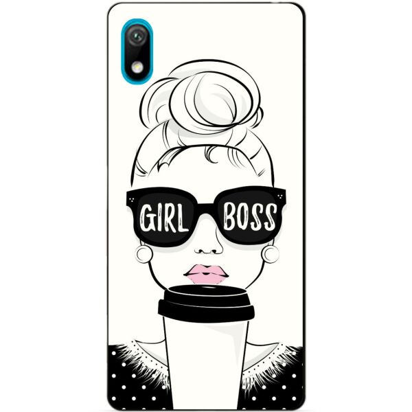 

Чехол силиконовый Candy для Huawei Y5 2019 с рисунком Girl Boss