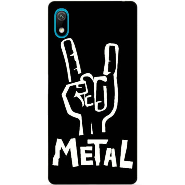

Чехол силиконовый Candy для Huawei Y5 2019 с рисунком Metal