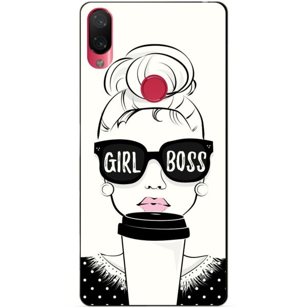 

Силиконовый чехол Candy для Xiaomi Mi Play с рисунком Girl Boss