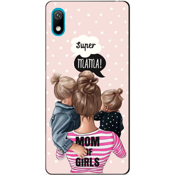 

Чехол силиконовый Candy для Huawei Y5 2019 с рисунком Mom of girls