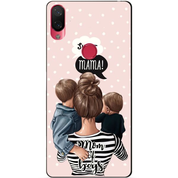 

Силиконовый чехол Candy для Xiaomi Mi Play с рисунком Mom of Boys