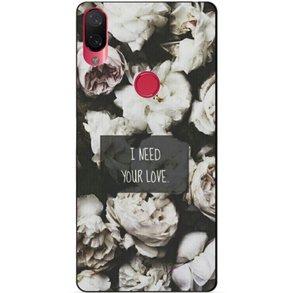 

Силиконовый чехол Candy для Xiaomi Mi Play с рисунком Need Love