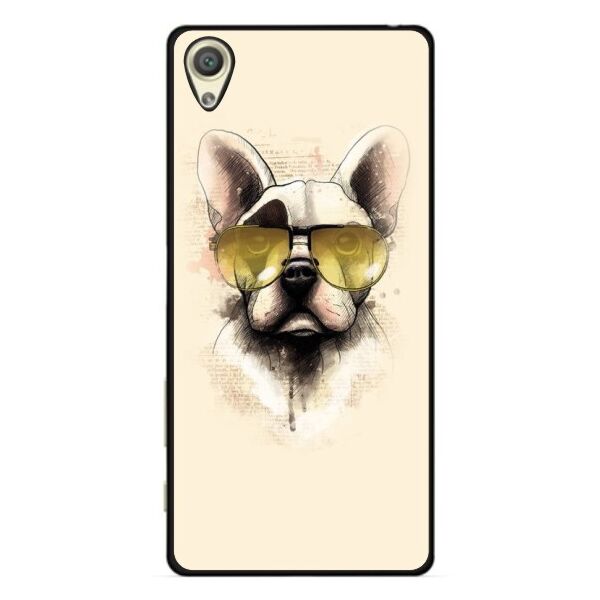 

Силиконовый бампер чехол Candy для Sony Xperia Z L36h C6603 с рисунком Собака