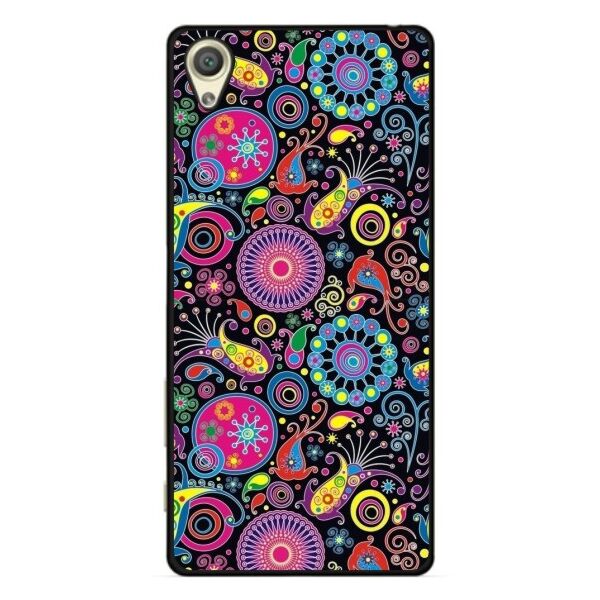 

Силиконовый бампер чехол Candy для Sony Xperia Z L36h C6603 с рисунком Узоры