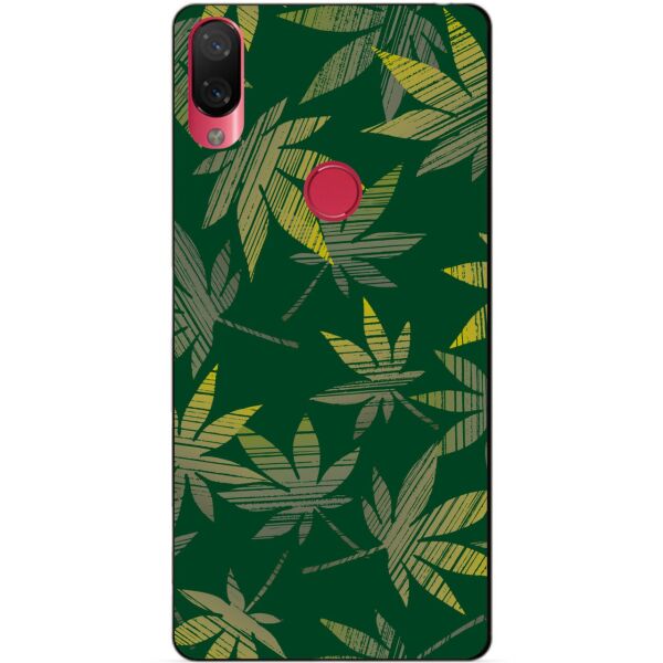 

Силиконовый чехол Candy для Xiaomi Mi Play с рисунком Канабис