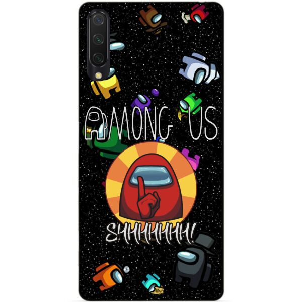 

Силиконовый бампер чехол Candy для Xiaomi Mi 9 Lite с рисунком Among Us