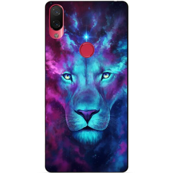 

Силиконовый чехол Candy для Xiaomi Mi Play с рисунком Космический лев