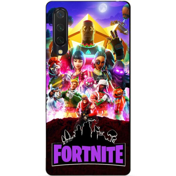 

Силиконовый бампер чехол Candy для Xiaomi Mi 9 Lite с рисунком Fortnite Фортнайт