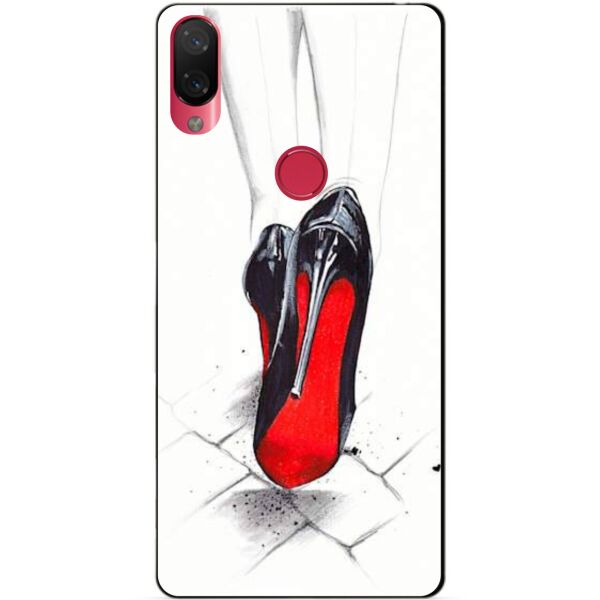 

Силиконовый чехол Candy для Xiaomi Mi Play с рисунком Лабутены