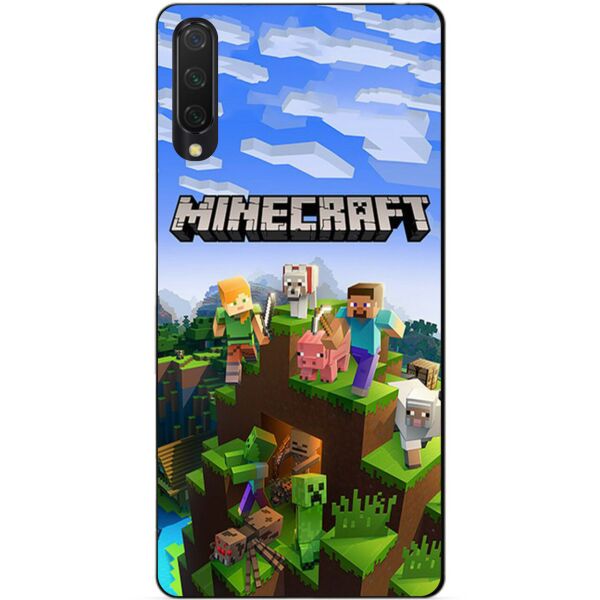 

Силиконовый бампер чехол Candy для Xiaomi Mi 9 Lite с рисунком Minecraft
