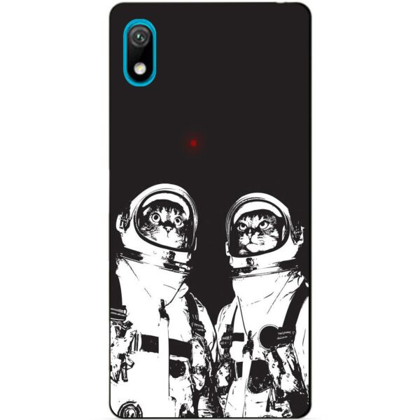 

Чехол силиконовый Candy для Huawei Y5 2019 с рисунком Коты космонавты