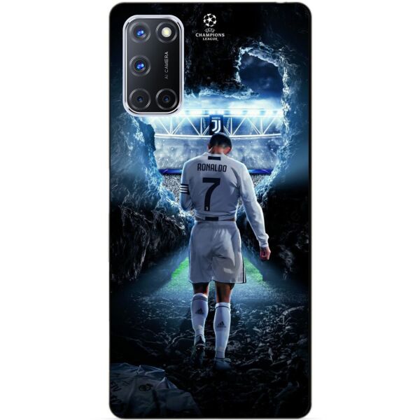 

Силиконовый бампер чехол Candy для Oppo A72 с рисунком Ronaldo