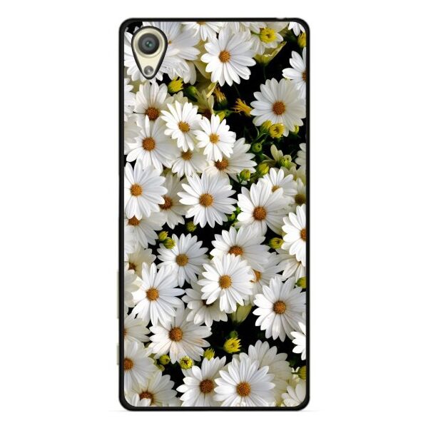 

Силиконовый бампер чехол Candy для Sony XZ F8332 с рисунком Ромашки
