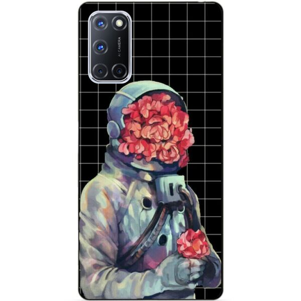 

Силиконовый бампер чехол Candy для Oppo A72 с рисунком Букет цветов