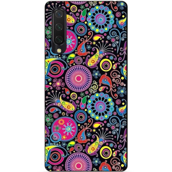 

Силиконовый бампер чехол Candy для Xiaomi Mi 9 Lite с рисунком Восточные узоры