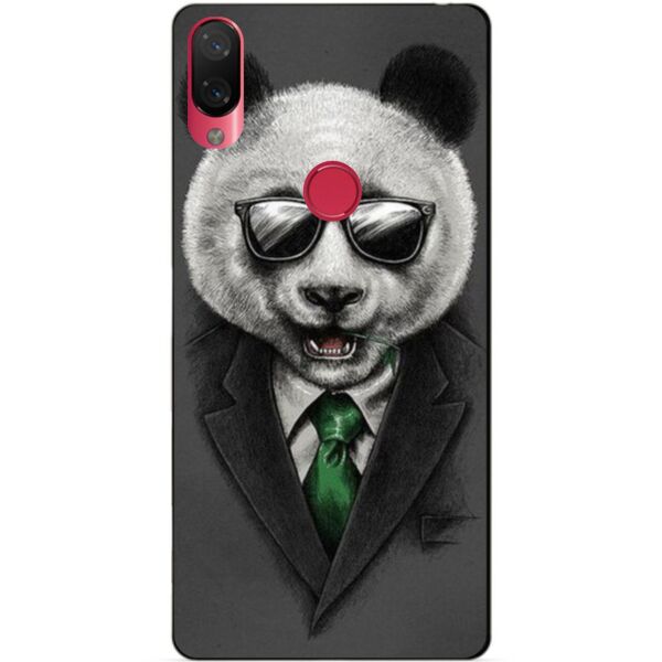 

Силиконовый чехол Candy для Xiaomi Mi Play с рисунком Панда в очках