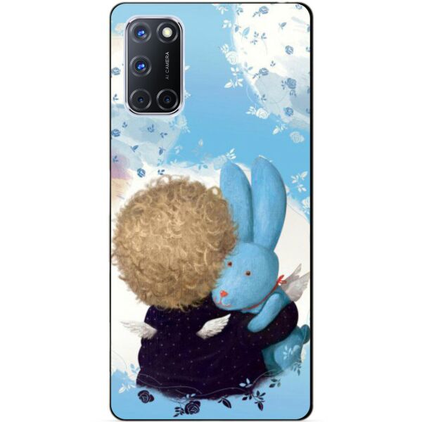 

Силиконовый бампер чехол Candy для Oppo A72 с рисунком Гапчинская Зайка