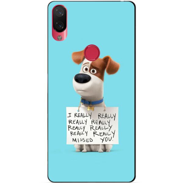 

Силиконовый чехол Candy для Xiaomi Mi Play с рисунком Пес Макс