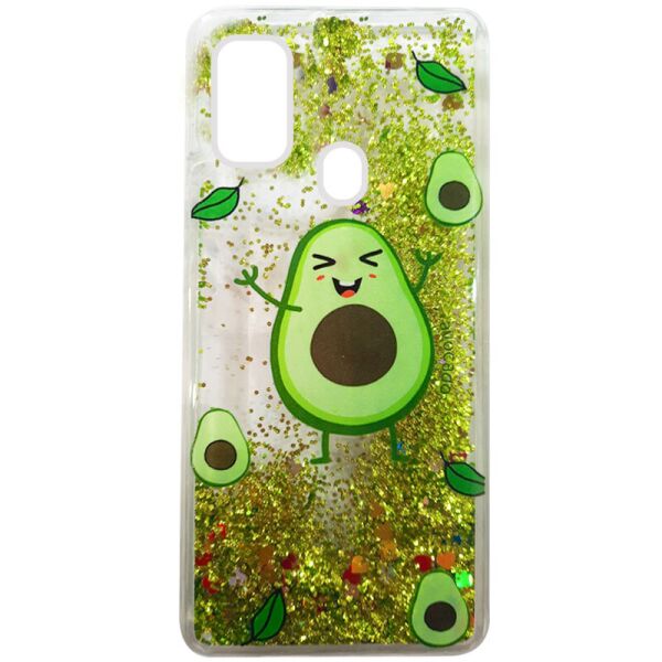 

TPU чехол с переливающимися блестками для Samsung Galaxy M30s / M21 Avocado (168611)