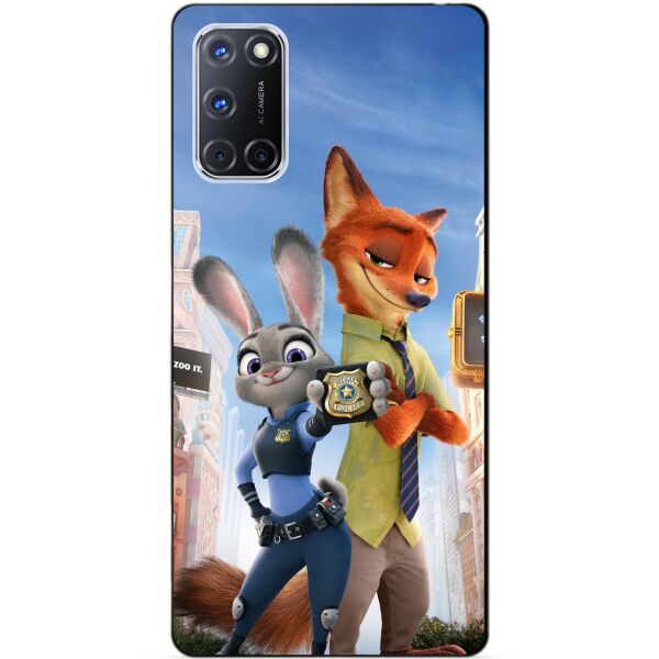 

Силиконовый бампер чехол Candy для Oppo A72 с рисунком Джуди Зверополис