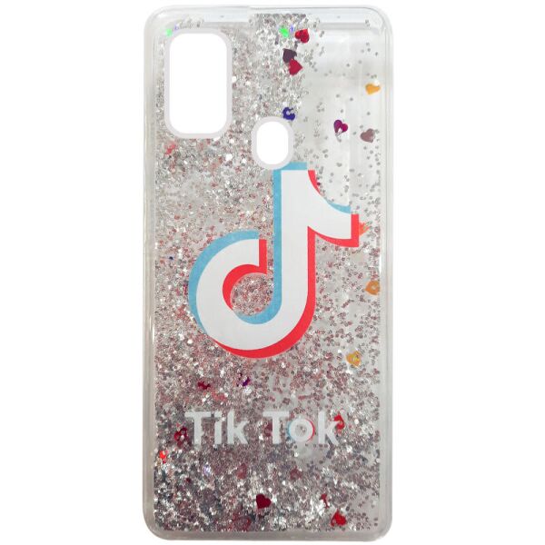 

TPU чехол с переливающимися блестками для Samsung Galaxy M21 TikTok (168613)