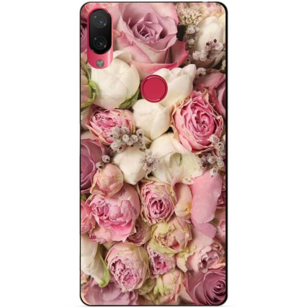

Силиконовый чехол Candy для Xiaomi Mi Play с рисунком Розовые пионы