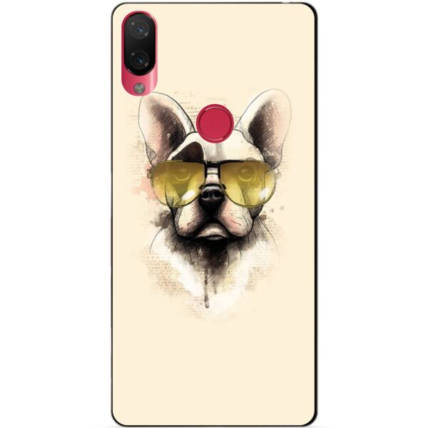 

Силиконовый чехол Candy для Xiaomi Mi Play с рисунком Собака в очках