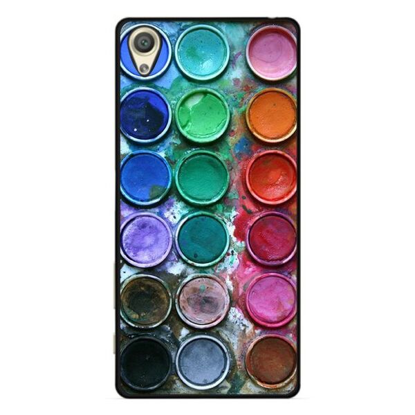 

Силиконовый бампер чехол Candy для Sony Z1 L39h C6902 с рисунком Краски