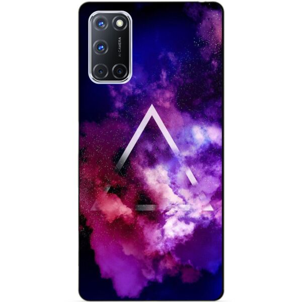 

Силиконовый бампер чехол Candy для Oppo A72 с рисунком Космос